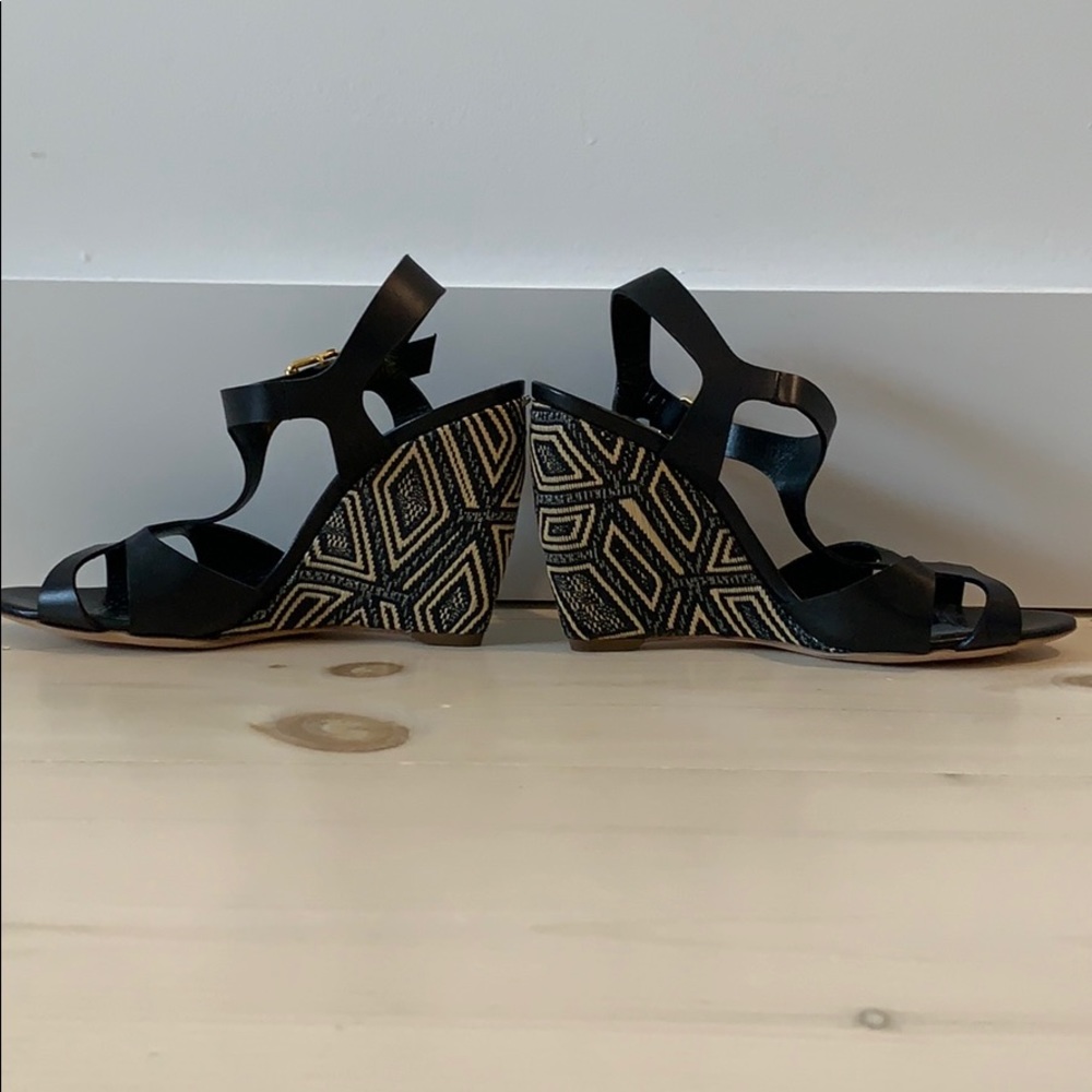 Raffia Wedges. Transitional type shoes